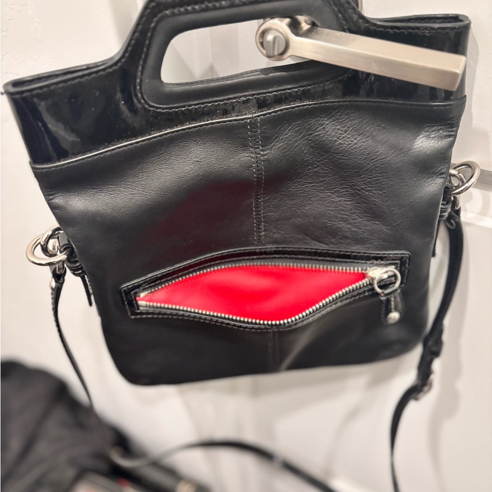 Coach Bonnie Leather Foldover Crossbody (Authentic) - Picture 8 of 9